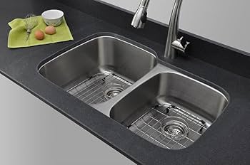 山水2 Amazon.co.jp: Wells Sinkware 18ゲージ アンダーマウント